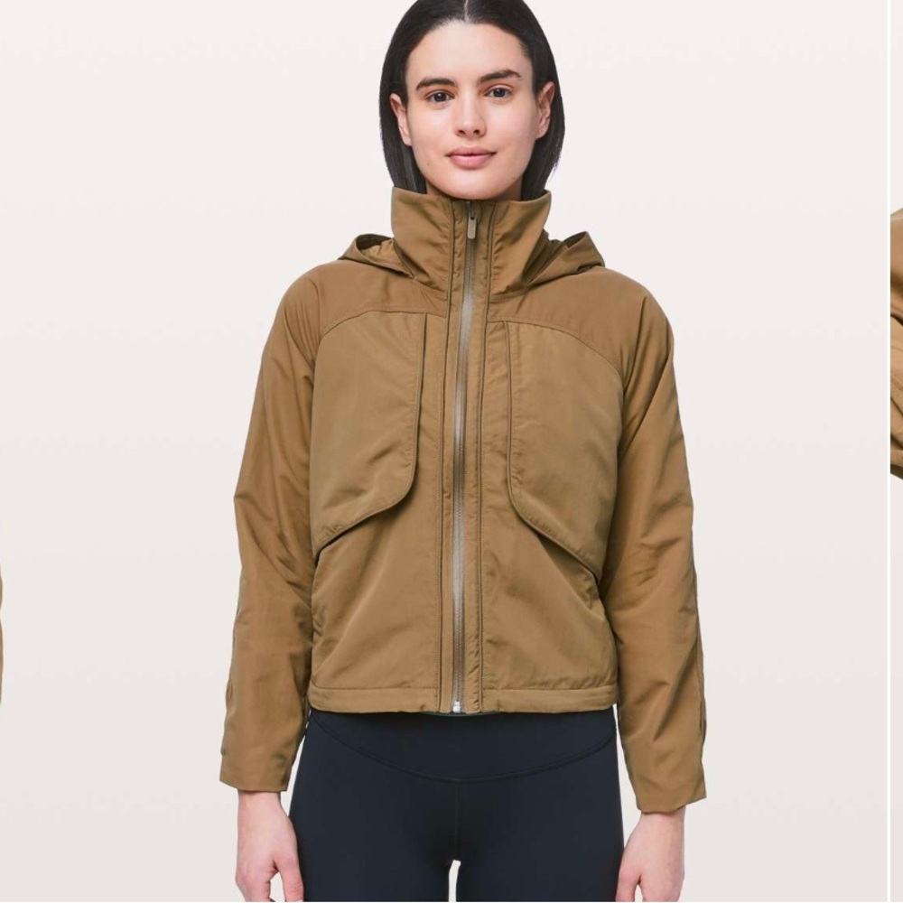 lululemon athletica Always Effortless size 2 Brown Jacket